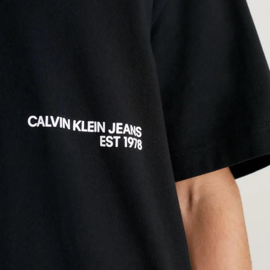 Calvin Klein Ανδρική κοντομάνικη μπλούζα Relaxed Spray Print T-Shirt